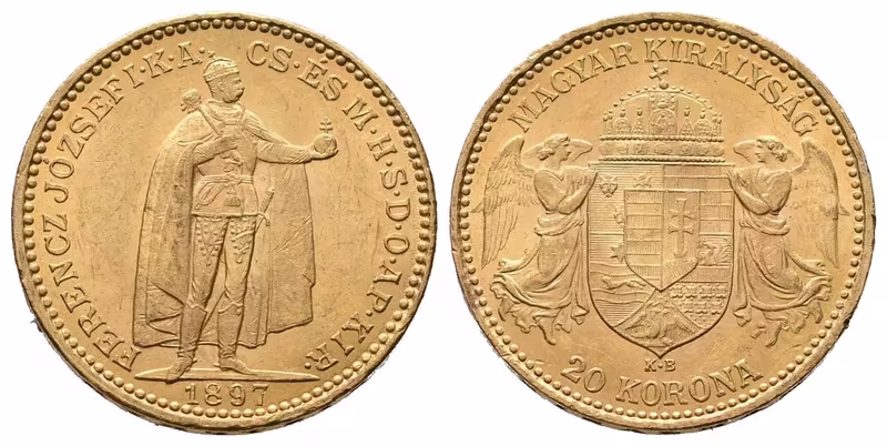 20 Koruna 1897 KB