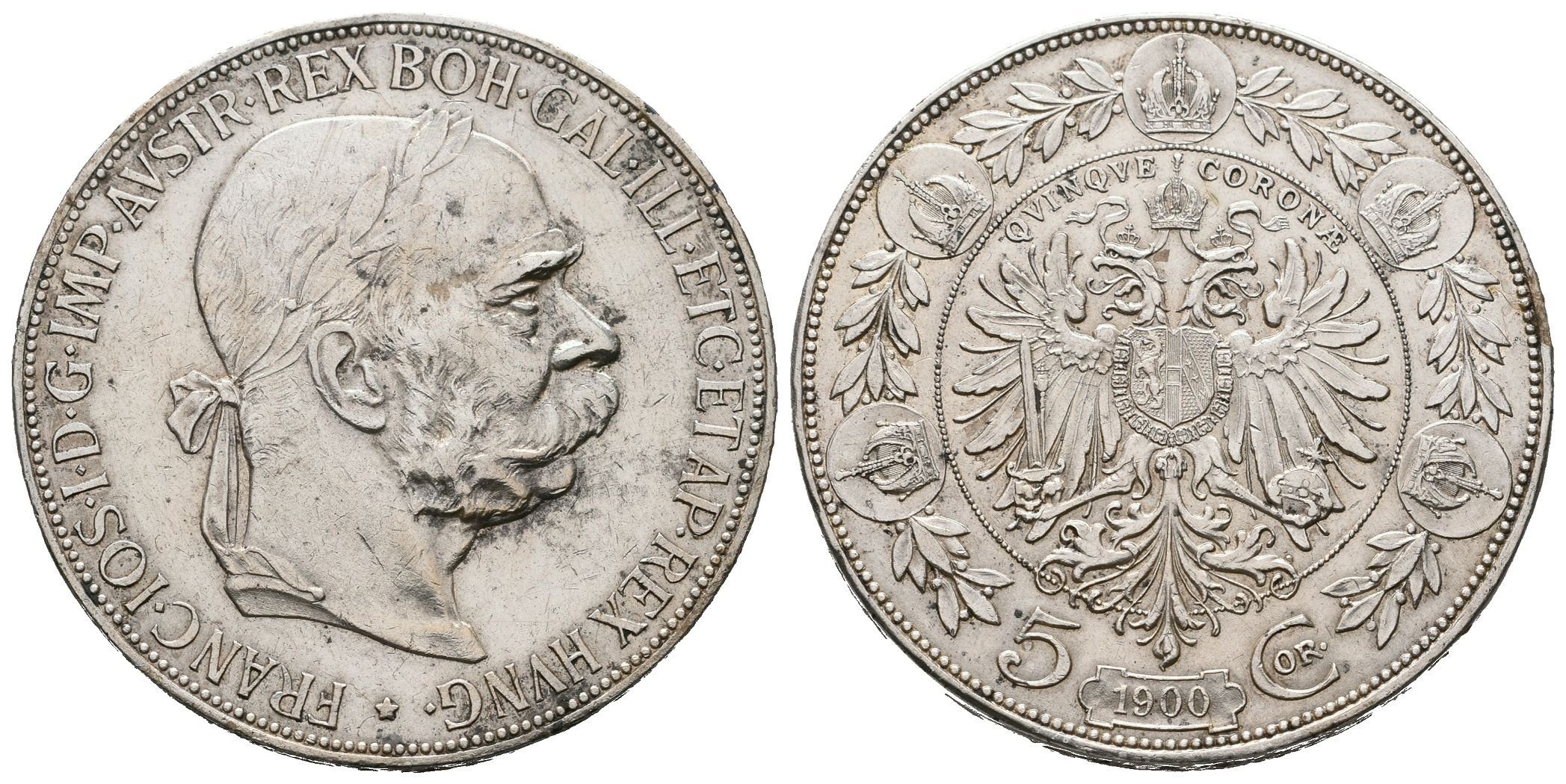 5 Koruna 1900