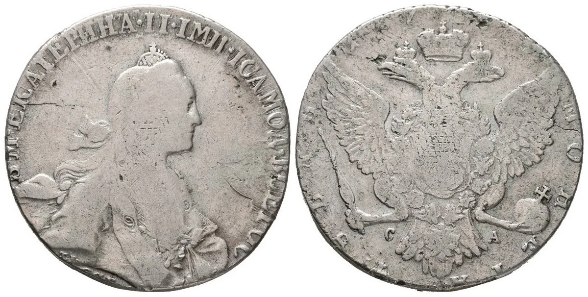 Rusko, Kateřina II., 1762 - 1796 — 1