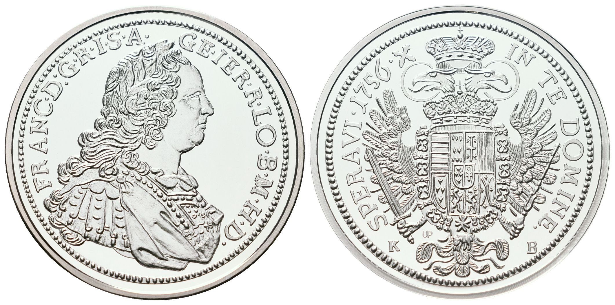 Replika - Historický 1/2 tolar - František Lotrinský 1756