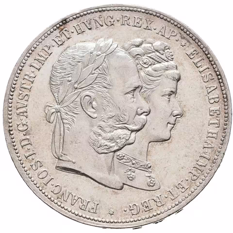 2 Zlatník 1879 - Stříbrná svatba, krásná zachovalost,