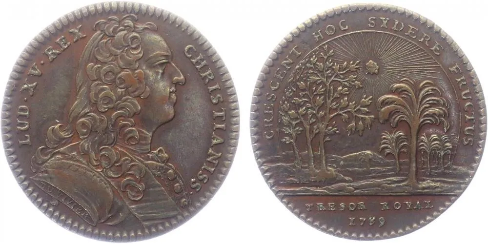Francie, Louis XV., 1715 - 1774 — 1