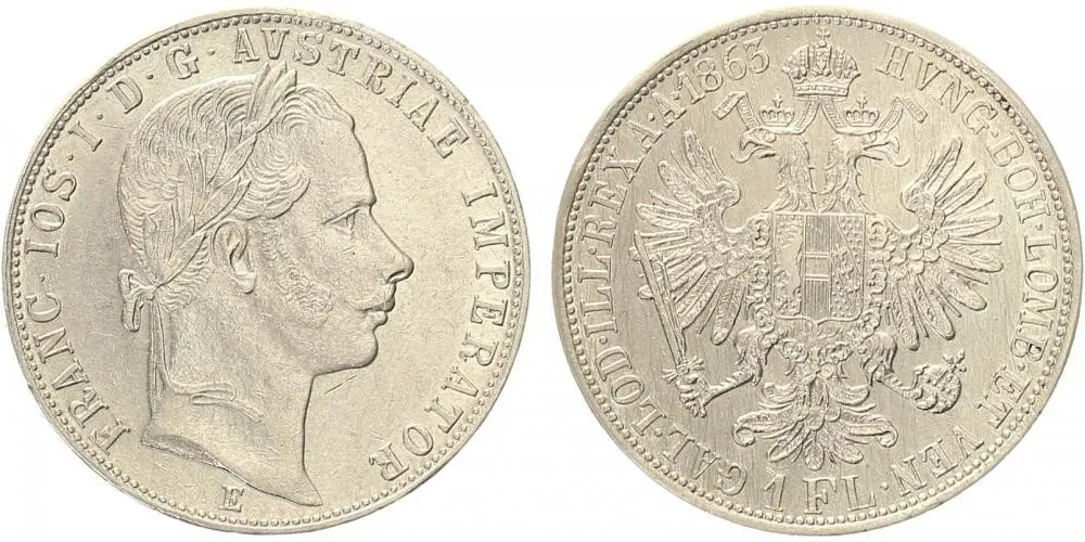Rakouská a spolková měna, 1857 - 1892 — 1