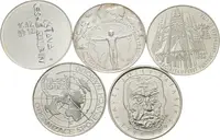 200 Kč 1993 - Ústava, 1994 - Životní prostředí a Katedrála sv. Víta, — 1