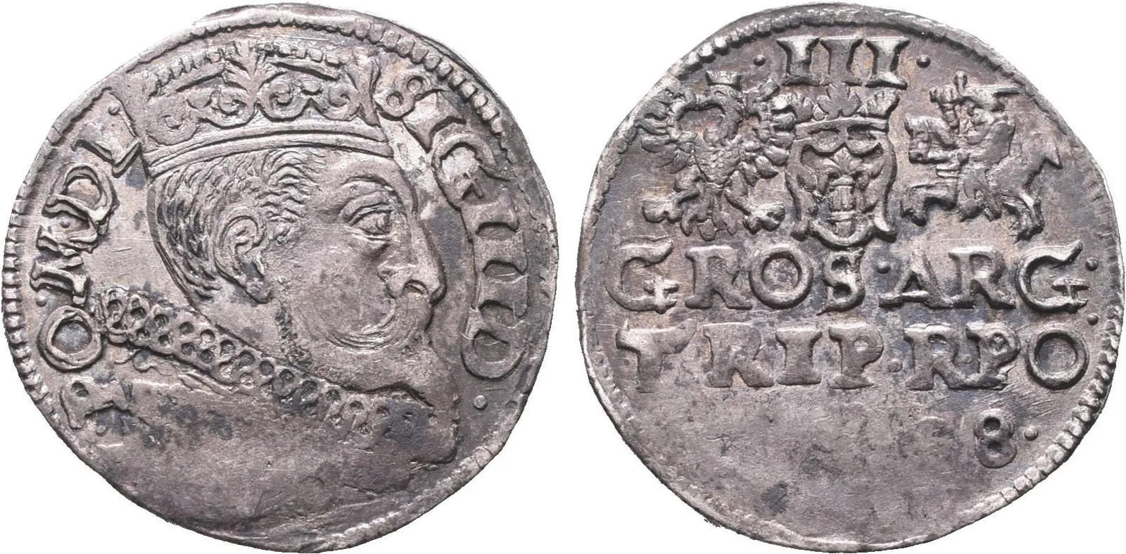 Polsko, III Groš 1598, Poznaň