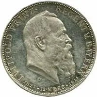Bavorsko, Luitpold, 1886 - 1912 — 1