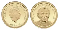 Cook Islands, 1 Dollar 2010 - Jan Pavel II.
