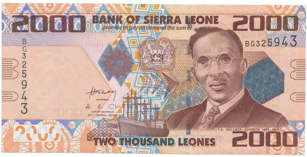 Sierra Leone, 2000 Leones 2010, P.31