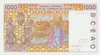 Západoafrické státy, 1000 Francs 2002, D - Mali, P.411Dl - fotografie 2