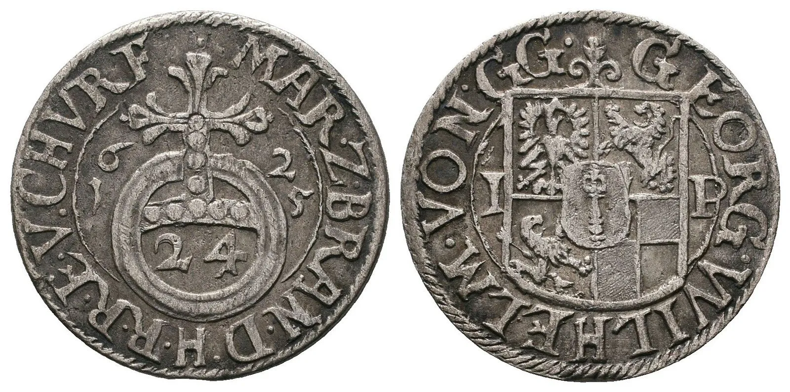 Brandenburg - Preussen, Georg Wilhelm, 1619 - 1640 — 1