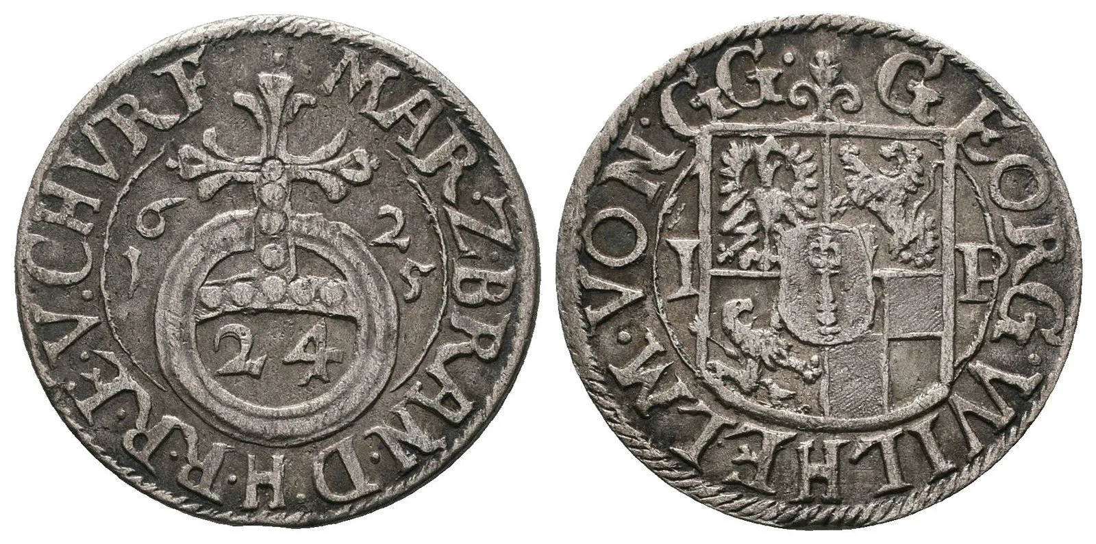 Brandenburg - Preussen, Georg Wilhelm, 1619 - 1640 — 1