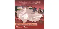 Ročníková sada mincí 2008 - Seznam světového dědictví UNESCO v ČR - fotografie 2