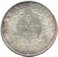 Ražby pro Polsko, Mikuláš I., 1825 - 1855 — 1