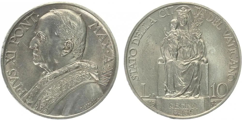 Vatikán, Pius XI., 1922 - 1939 — 1