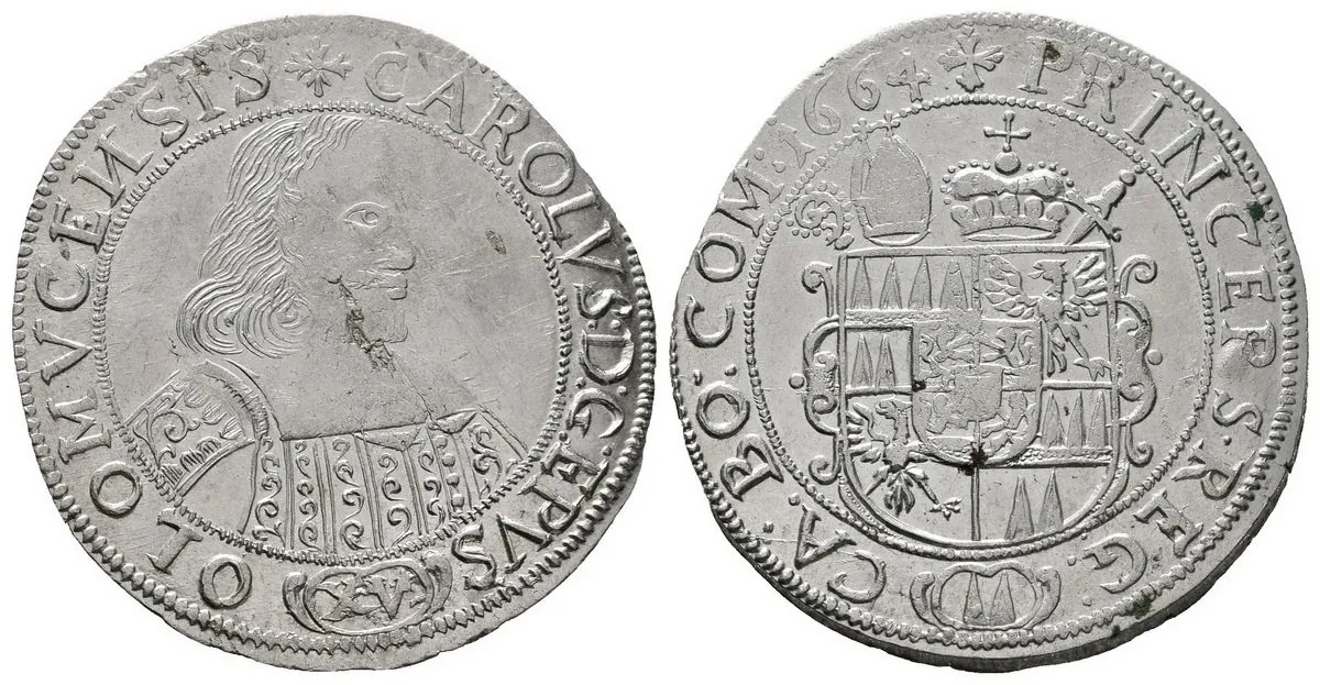 Olomouc - biskupství, Karel II. Liechtenstein, 1664 - 1695 — 1
