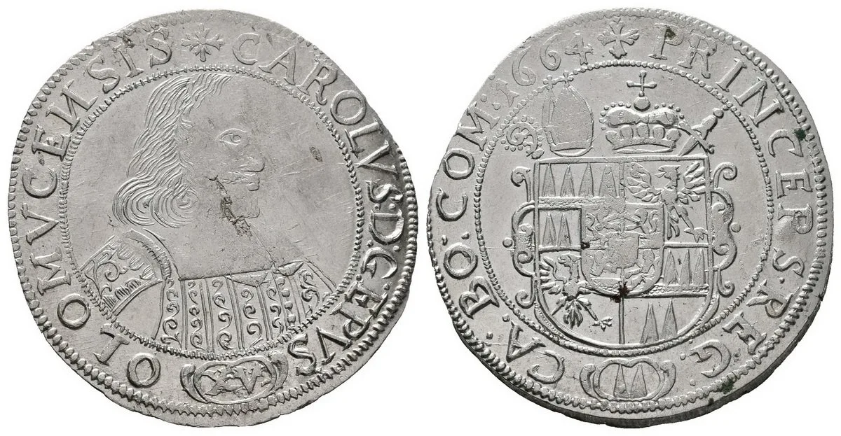 Olomouc - biskupství, Karel II. Liechtenstein, 1664 - 1695 — 1