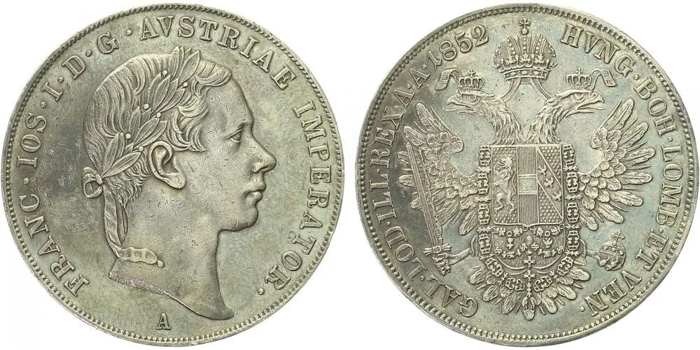 Konvenční měna, 1848 - 1857 — 1