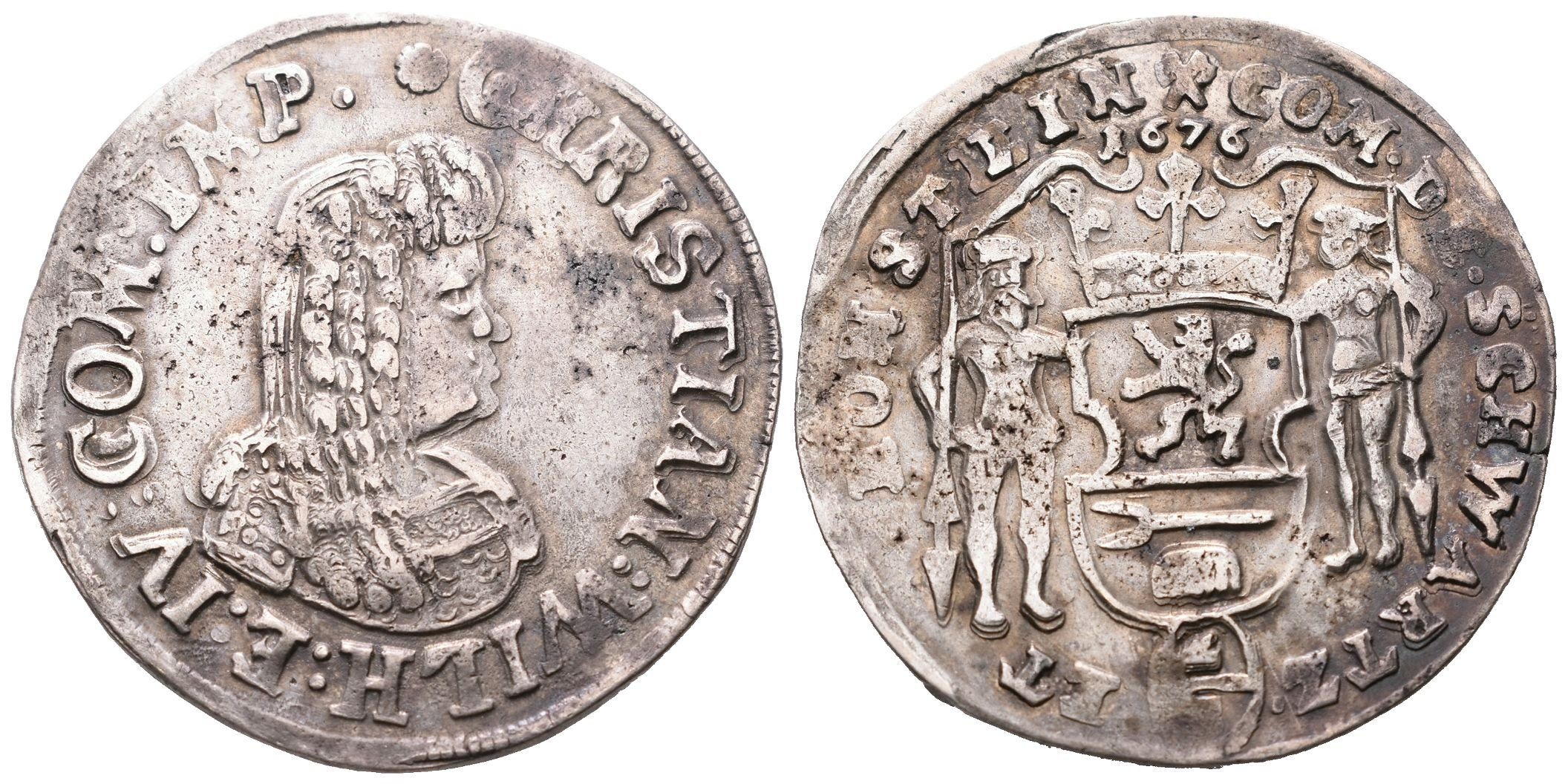 Schwarzburg, 2/3 Tolaru 1676