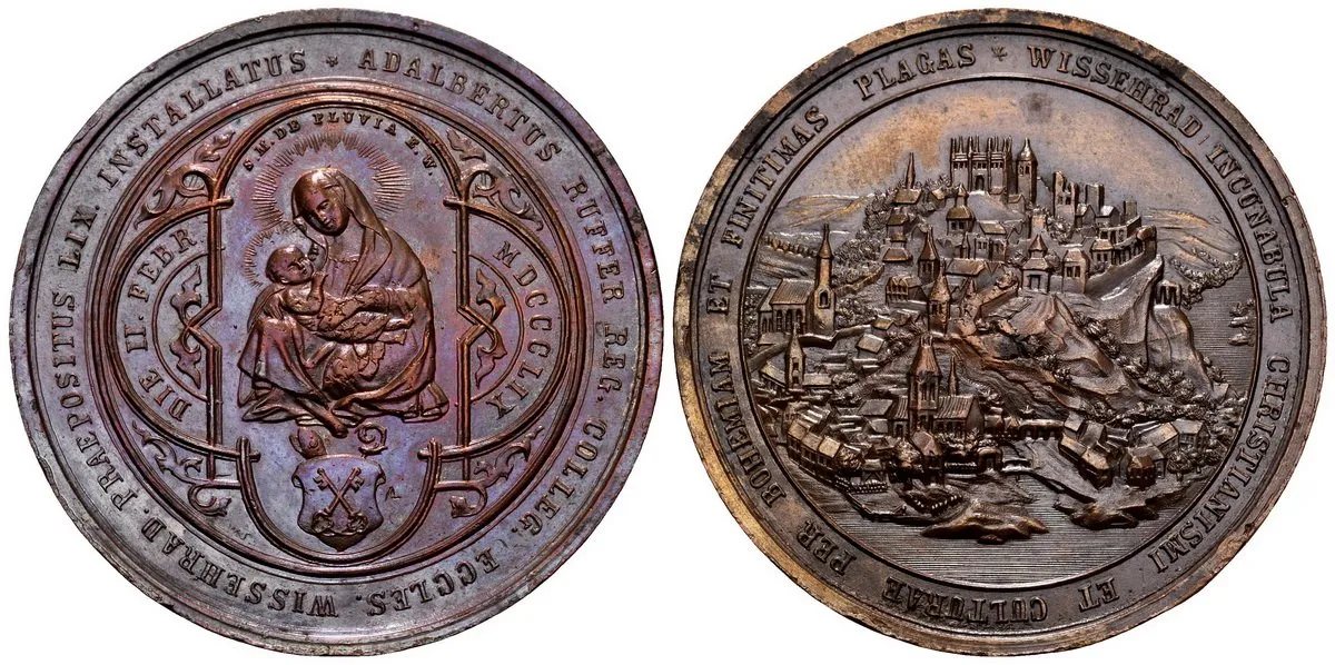 Praha - Vyšehrad, Vojtěch Ruffer, 1858 - 1870 — 1