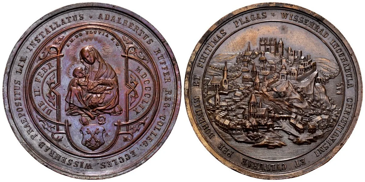 Praha - Vyšehrad, Vojtěch Ruffer, 1858 - 1870 — 1