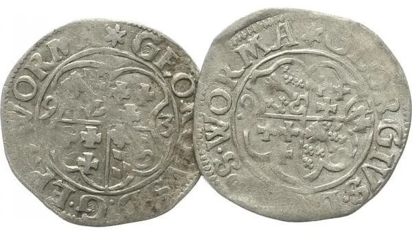 Worms - biskupství, Georg von Schönenberg, 1580 - 1595 — 1