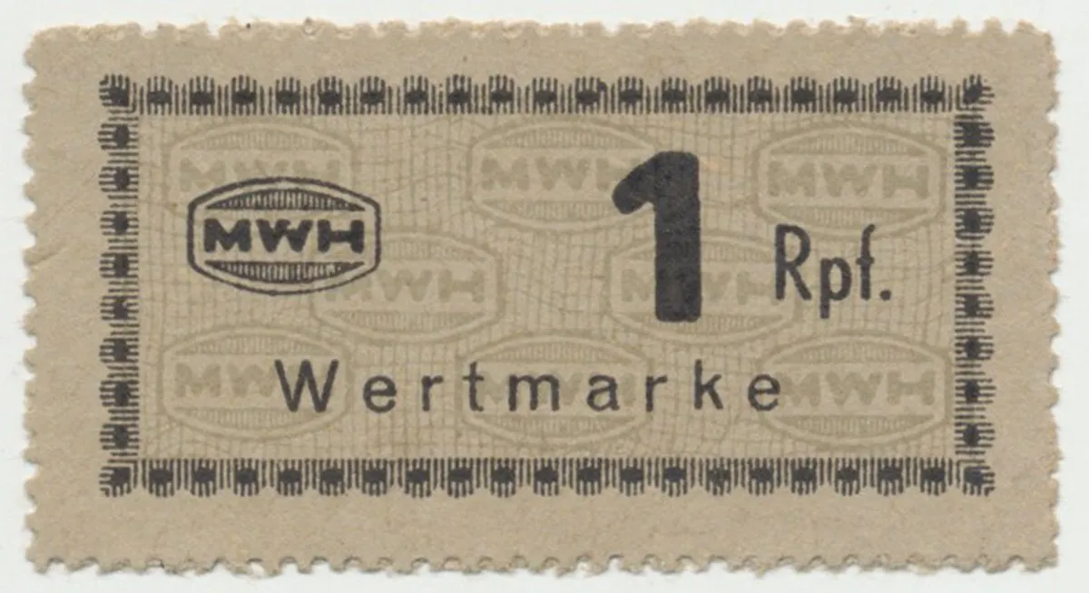 Holleischen (Holýšov) - MWH, 1 Reichspfennig b.d., Grab.Ho1