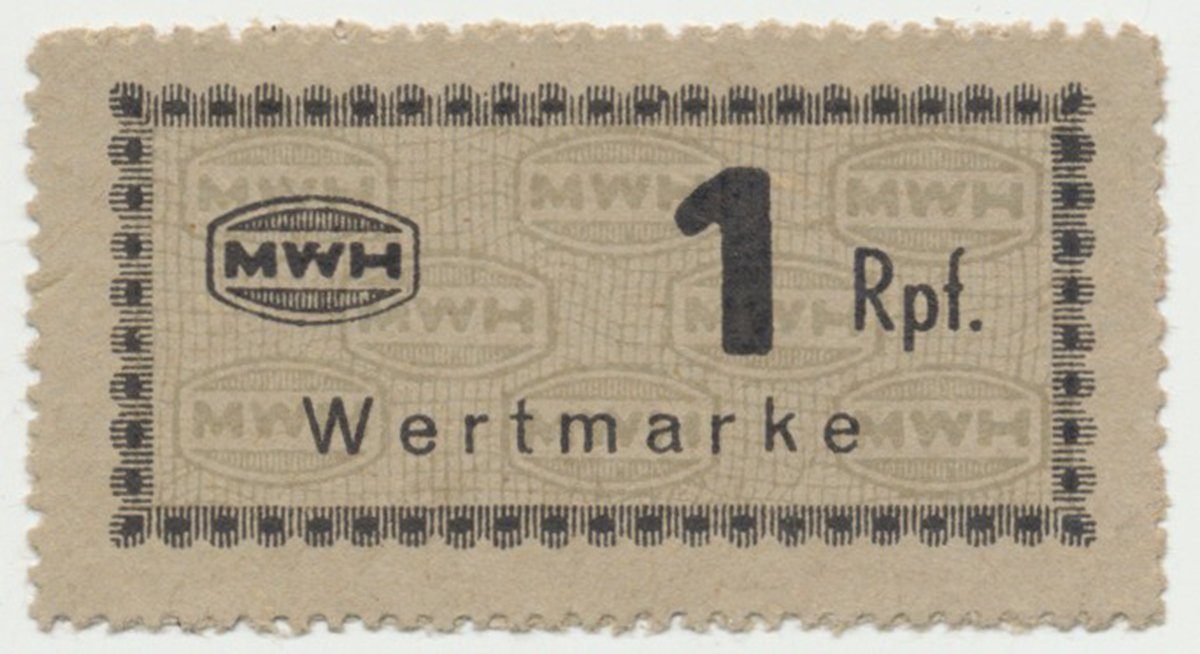 Holleischen (Holýšov) - MWH, 1 Reichspfennig b.d., Grab.Ho1