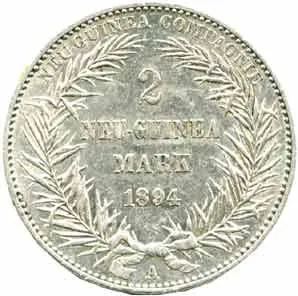 Koloniální ražby, Německá Nová Guinea — 1