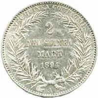 Koloniální ražby, Německá Nová Guinea — 1