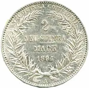 Koloniální ražby, Německá Nová Guinea — 1