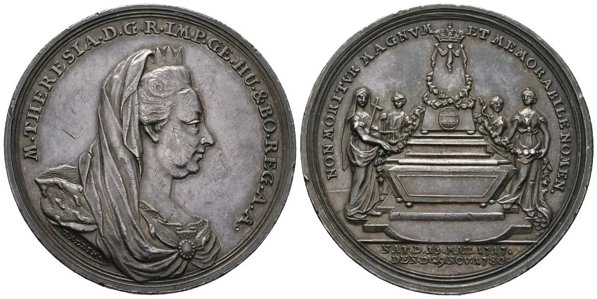 Marie Terezie, 1740 - 1780 — 1