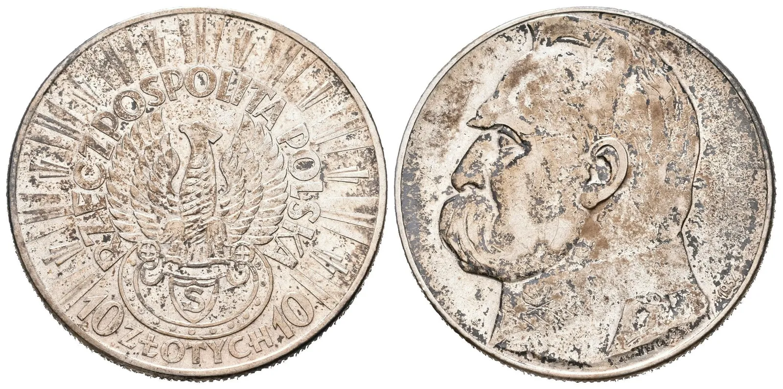 Polsko, 10 Zlotých 1934 - Střelecký pluk