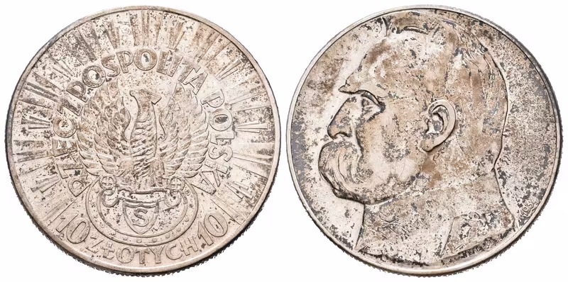 Polsko, 10 Zlotých 1934 - Střelecký pluk