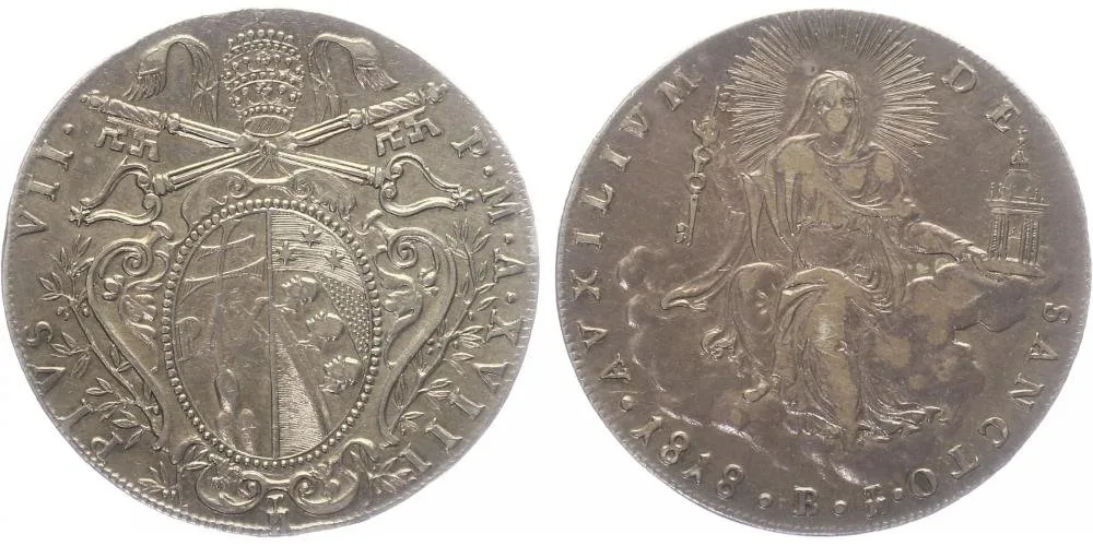 Vatikán, Pius VII., 1800 - 1823 — 1