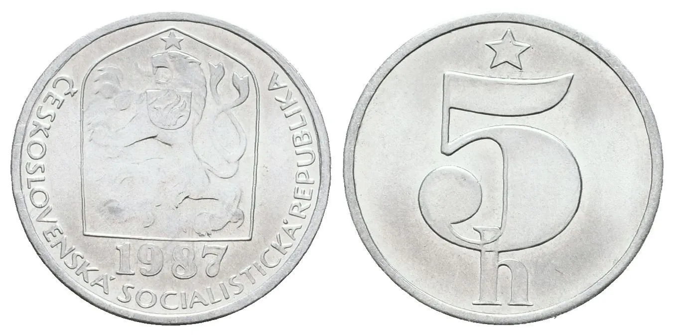 5 Haléř 1987
