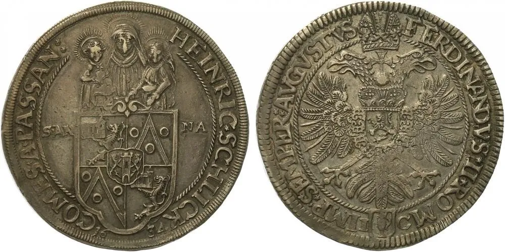 Šlik Jindřich, 1612 - 1650 — 1