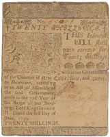 Amerika, 20 Šilink 1759