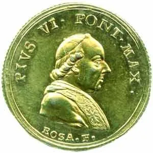 Vatikán, Pius VI., 1775 - 1799 — 1