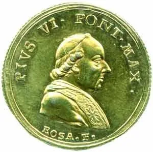 Vatikán, Pius VI., 1775 - 1799 — 1