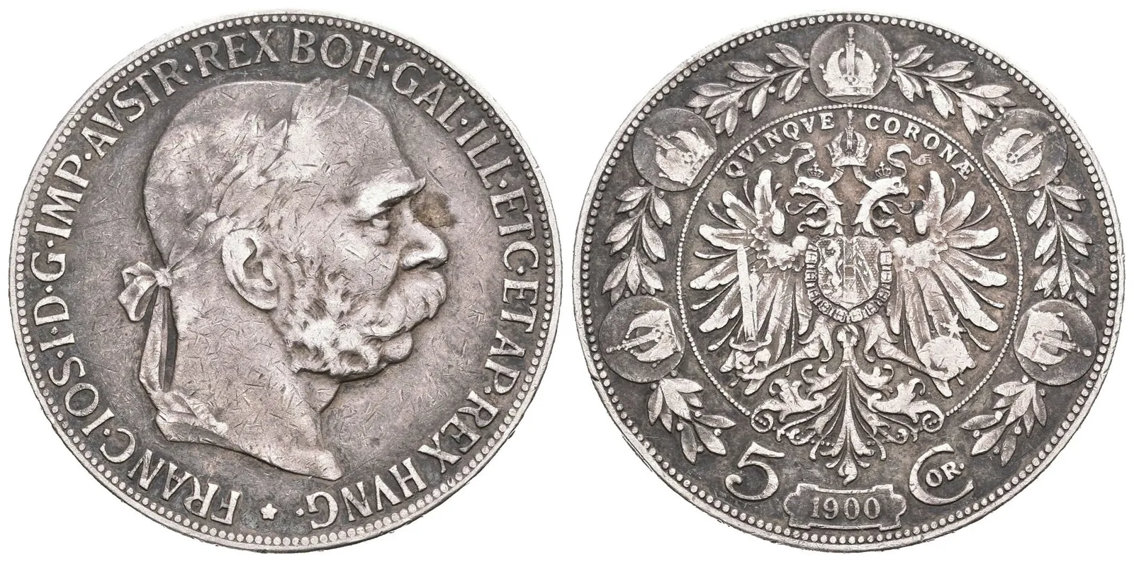 5 Koruna 1900