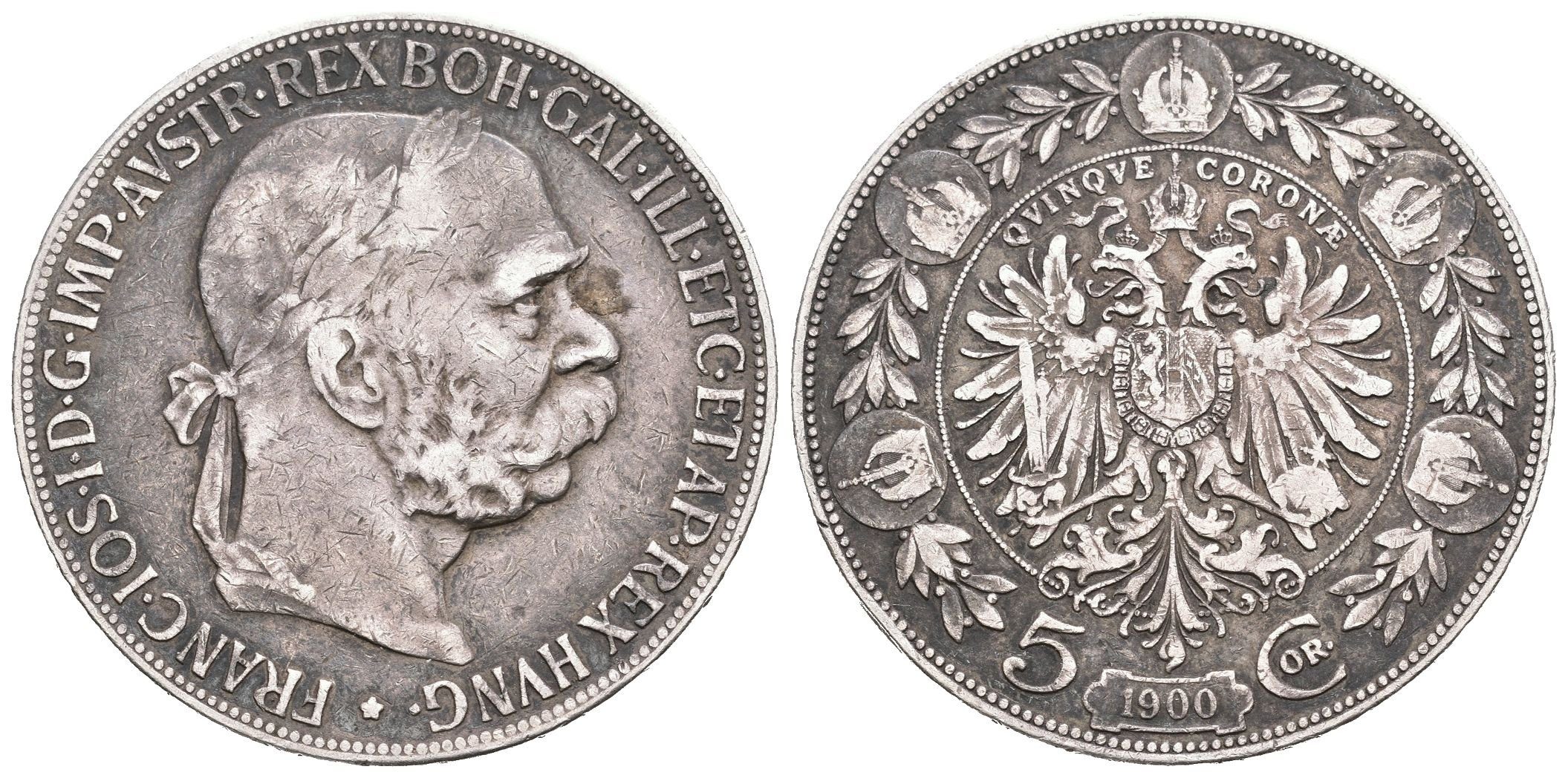 5 Koruna 1900