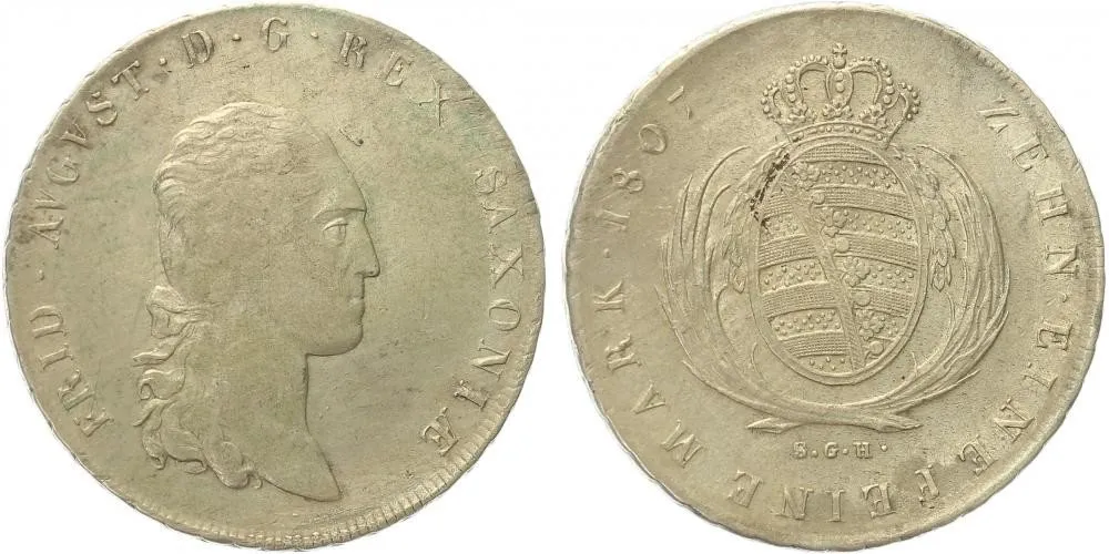 Sasko, Friedrich August III./I., 1763 - 1827 — 1
