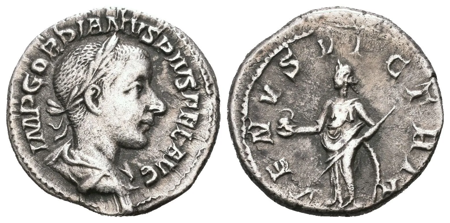 Gordianus III., denár, RIC 131