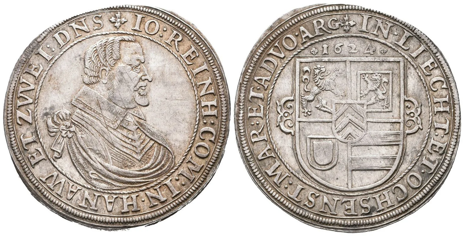 Hanau - Lichtenberg, Johann Reinhard, 1599 - 1625 — 1