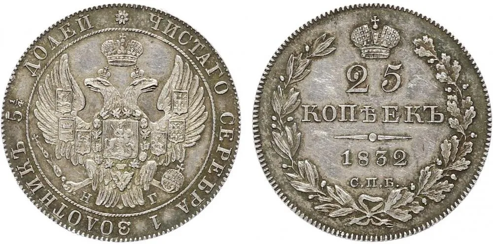 Rusko, Mikuláš I., 1825 - 1855 — 1