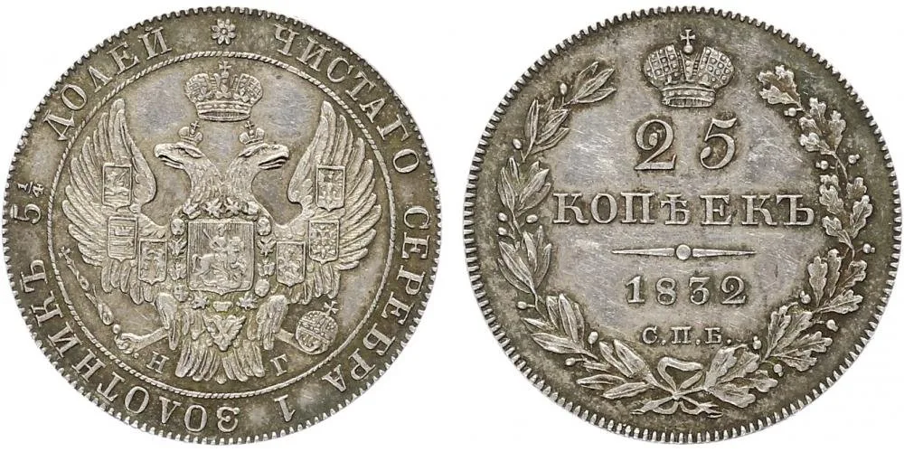 Rusko, Mikuláš I., 1825 - 1855 — 1