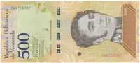 Venezuela, 500 Bolivares 2018, P.108b
