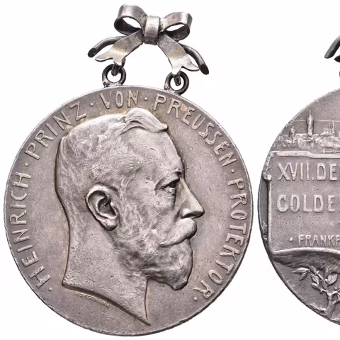 AR Medaile 1912 - XVII. Německé spolkové jubilejní střelby pod protektorátem prince