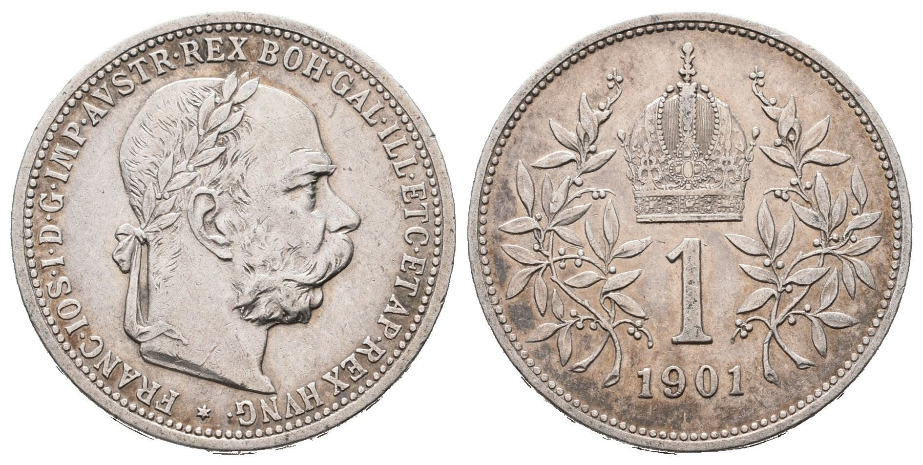 1 Koruna 1901
