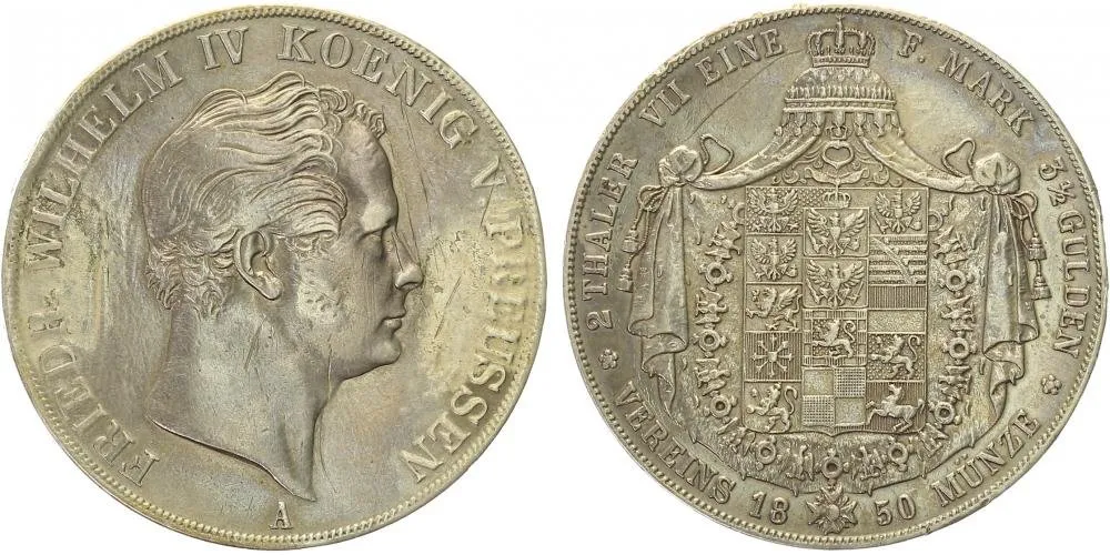 Prusko, Friedrich Wilhelm IV., 1840 - 1861 — 1